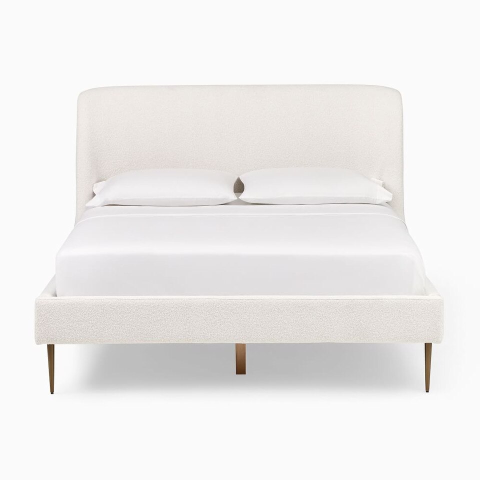 Lana Upholstered Bed West Elm UK